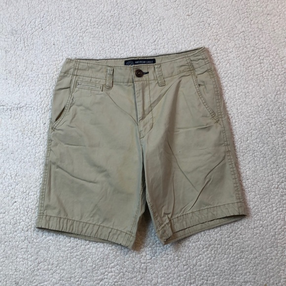 AEO Prep khaki shorts Size 26 - Picture 1 of 6
